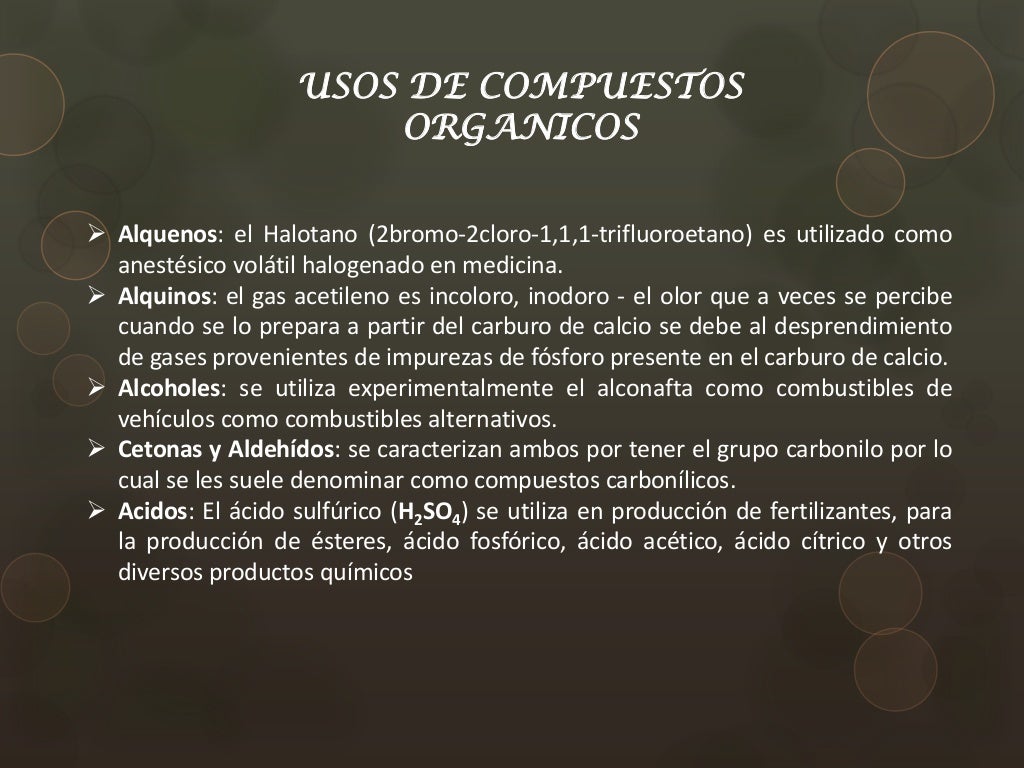 QUIMICA ORGANICA E