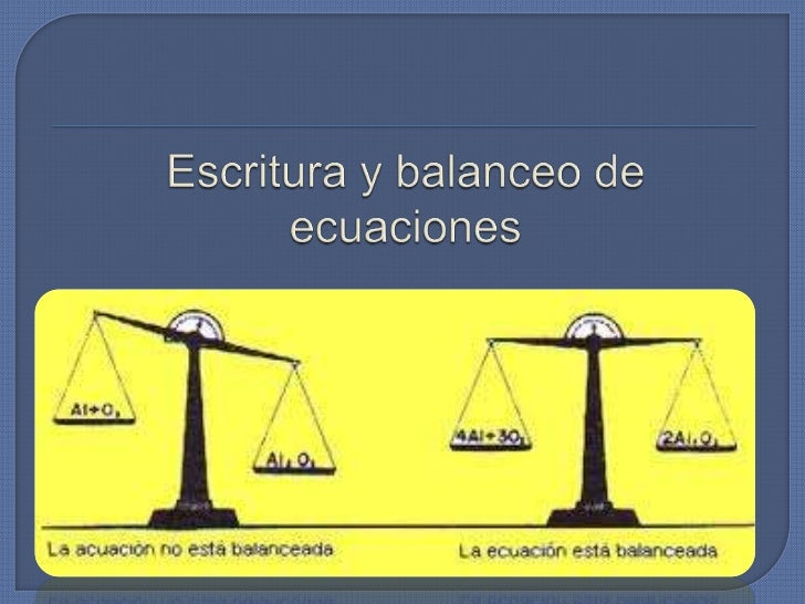 Quimica 2 capitulo 1 ecuaciones quimicas