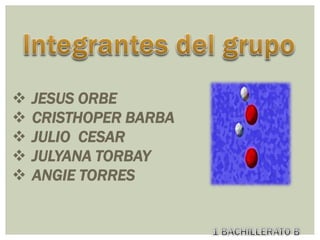  JESUS ORBE
 CRISTHOPER BARBA
 JULIO CESAR
 JULYANA TORBAY
 ANGIE TORRES
 