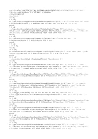 zt©"±2#,«Ôn=ªõ##œÑÜ#œ0iœœ#b 6Ð3Ïâ#$bd#I$NGÚ#Ü#Ï}§#œ+Zœ#Ì##½œÍœB§k*œºqÏ'ëQ¬##
îœÉ;vü£|d#þ#œZôP#JÇr²0œK³BÊœ##%œ_CœUûQåÇäm`"
¡œFãµOE##QE#œÿÙ
endstream
endobj
6 0 obj
<</Type/Font/Subtype/TrueType/Name/F1/BaseFont/Arial,Italic/Encoding/WinAnsiEnco
ding/FontDescriptor 7 0 R/FirstChar 32/LastChar 250/Widths 170 0 R>>
endobj
7 0 obj
<</Type/FontDescriptor/FontName/Arial,Italic/Flags 32/ItalicAngle -12/Ascent
905/Descent -208/CapHeight 728/AvgWidth 441/MaxWidth 1896/FontWeight 400/XHeight
250/Leading 33/StemV 44/FontBBox[ -517 -208 1379 728] >>
endobj
8 0 obj
<</Type/Font/Subtype/Type0/BaseFont/Arial,Italic/Encoding/Identity-
H/DescendantFonts 9 0 R/ToUnicode 171 0 R>>
endobj
9 0 obj
[ 10 0 R]
endobj
10 0 obj
<</BaseFont/Arial,Italic/Subtype/CIDFontType2/Type/Font/CIDToGIDMap/Identity/DW
1000/CIDSystemInfo 11 0 R/FontDescriptor 12 0 R/W 173 0 R>>
endobj
11 0 obj
<</Ordering(Identity) /Registry(Adobe) /Supplement 0>>
endobj
12 0 obj
<</Type/FontDescriptor/FontName/Arial,Italic/Flags 32/ItalicAngle -12/Ascent
905/Descent -208/CapHeight 728/AvgWidth 441/MaxWidth 1896/FontWeight 400/XHeight
250/Leading 33/StemV 44/FontBBox[ -517 -208 1379 728] /FontFile2 172 0 R>>
endobj
13 0 obj
<</Type/Font/Subtype/TrueType/Name/F3/BaseFont/Times#20New#20Roman,Bold/Encoding
/WinAnsiEncoding/FontDescriptor 14 0 R/FirstChar 32/LastChar 205/Widths 174 0
R>>
endobj
14 0 obj
<</Type/FontDescriptor/FontName/Times#20New#20Roman,Bold/Flags 32/ItalicAngle
0/Ascent 891/Descent -216/CapHeight 677/AvgWidth 427/MaxWidth 2558/FontWeight
700/XHeight 250/Leading 42/StemV 42/FontBBox[ -558 -216 2000 677] >>
endobj
15 0 obj
<</Subtype/Link/Rect[ 233.39 771.47 361.91 785.27] /BS<</W 0>>/F
4/A<</Type/Action/S/URI/URI(mailto:colegiodna@hotmail.com) >>/StructParent 1>>
endobj
16 0 obj
<</Type/Font/Subtype/TrueType/Name/F4/BaseFont/Times#20New#20Roman/Encoding/WinA
nsiEncoding/FontDescriptor 17 0 R/FirstChar 32/LastChar 233/Widths 175 0 R>>
endobj
17 0 obj
<</Type/FontDescriptor/FontName/Times#20New#20Roman/Flags 32/ItalicAngle
0/Ascent 891/Descent -216/CapHeight 693/AvgWidth 401/MaxWidth 2568/FontWeight
400/XHeight 250/Leading 42/StemV 40/FontBBox[ -568 -216 2000 693] >>
endobj
18 0 obj
<</Type/Font/Subtype/TrueType/Name/F5/BaseFont/ABCDEE+Fontrue/Encoding/WinAnsiEn
coding/FontDescriptor 19 0 R/FirstChar 32/LastChar 252/Widths 176 0 R>>
endobj
19 0 obj
<</Type/FontDescriptor/FontName/ABCDEE+Fontrue/Flags 32/ItalicAngle 0/Ascent
891/Descent -216/CapHeight 693/AvgWidth 401/MaxWidth 1617/FontWeight 400/XHeight
250/StemV 40/FontBBox[ -77 -216 1540 693] /FontFile2 177 0 R>>
 