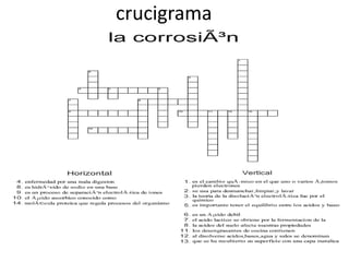 crucigrama
 