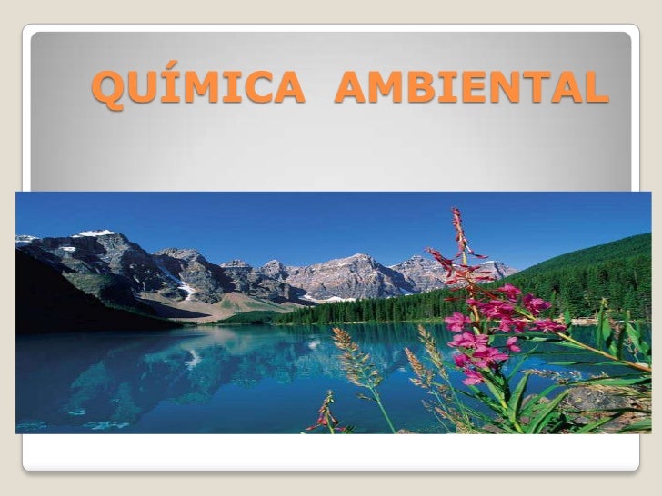 Quimica ambiental