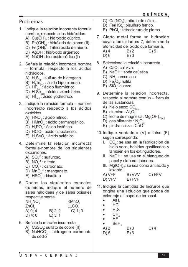 Quimica ceprevi