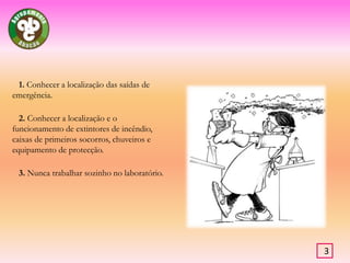 Regras de segurança num laboratório2