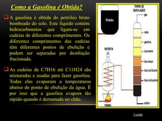 Gasolina - Química Orgânica | PPTX