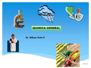 08/12/20151
QUIMICA GENERAL
Dr. Wilson Ortiz P.
 