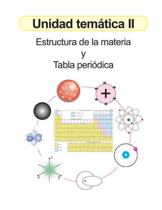 Estructura de la materia y tabla periódica 67
Unidad temática II
Estructura de la materia
y
Tabla periódica
+
 
