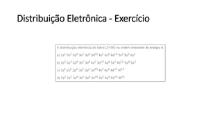 Distribuição Eletrônica - Exercício
 
