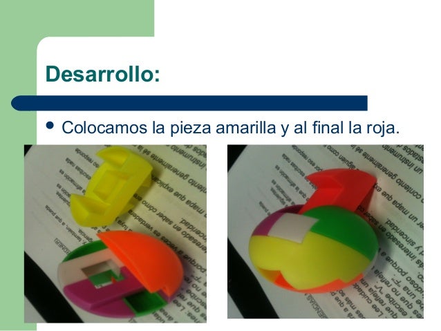 pelota rompecabezas de 6 piezas
