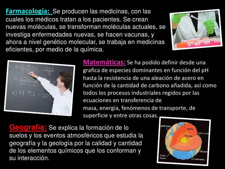 Quimica la tecnologia y tu yere