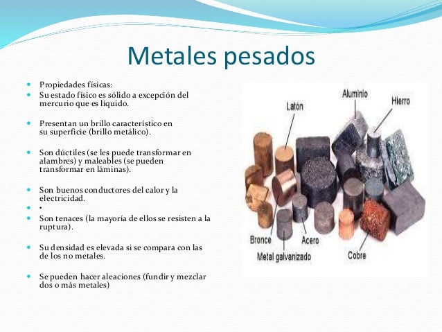 Quimica, metales