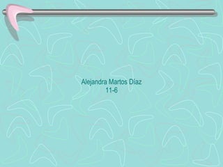 Alejandra Martos Díaz 11-6 