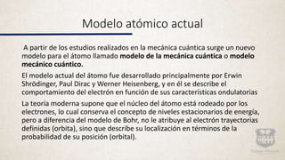 Química tercero modelos atómicos