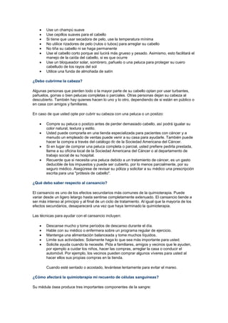 ¿Que es la Quimioterapia?