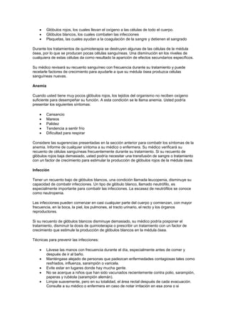 ¿Que es la Quimioterapia?