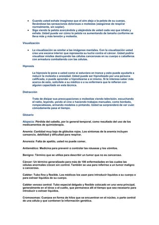 ¿Que es la Quimioterapia?