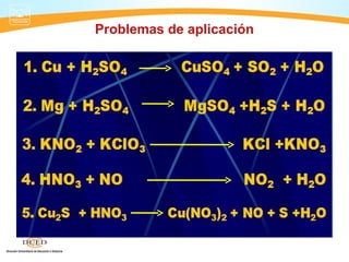 Problemas de aplicación
 