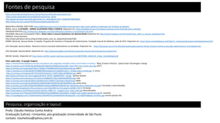 Fontes de pesquisa
https://meuartigo.brasilescola.uol.com.br/literatura/filosofia-das-batatas.htm
https://www.passeiweb.com/estudos/livros/quincas_borba
http://pepsic.bvsalud.org/scielo.php?script=sci_arttext&pid=S1677-03582007000200010
http://www.nilc.icmc.usp.br/nilc/literatura/quincasborba1.htm
BIBLIOTECA CENTRAL JOSÉ OTÃO https://biblioteca.pucrs.br/curiosidades-literarias/voce-sabe-o-que-significa-a-expressao-ao-vencedor-as-batatas/
BRASIL, Bruno A ESTAÇÃO - JORNAL ILLUSTRADO PARA A FAMÍLIA. disponível em: https://bndigital.bn.gov.br/artigos/a-estacao-jornal-illustrado-para-a-familia/
TRAVESSIA POÉTICA http://valiteratura.blogspot.com/2011/04/quincas-borba-e-o-humanitismo-de.html
VALVERDE, Maria de la Conceptión Piñero. Notas sobre a Loucura Quixotesca em Quincas Borba Disponível em http://www.hottopos.com/harvard2/notas_sobre_a_loucura_quixotesca.htm
SARAIVA, Juracy Assmann.
http://www.periodicos.letras.ufmg.br/index.php/o_eixo_ea_roda/article/view/5365
SENNA, Marta de. Quincas Borba- A estação. Programa de Incentivo à Produção do Conhecimento. Fundação Casa de Rui Barbosa, julho de 2014. Disponível em: http://www.machadodeassis.net/hiperTx_romances/obras/quincasborbaaestacao.htm
UOL Educação. Quincas Borba - Romance ironiza a luta pela sobrevivência na sociedade. Disponível em: https://educacao.uol.com.br/disciplinas/portugues/quincas-borba-romance-ironiza-a-luta-pela-sobrevivencia-na-sociedade.htm
UOL Educação. Quincas Borba. Disponível em: http://educacao.globo.com/literatura/assunto/resumos-de-livros/quincas-borba.html
MEGID, Daniele. Disponível em http://www.snh2011.anpuh.org/resources/anais/14/1300797894_ARQUIVO_Artigo_DanieleMegid.pdf
Fotos capturadas no google imagens:
https://ensinarhistoriajoelza.com.br/caricaturas-do-segundo-reinado-critica-com-humor-e-ironia/ Blog: Ensinar História - Joelza Ester Domingues charge
https://i.pinimg.com/474x/85/6c/09/856c0997e8dc0f1efbf0992261a5350f--silent-film-stars-movie-stars.jpg sofia 1
https://i.pinimg.com/originals/87/8e/27/878e2779e90f632fd7f55e51b055d1bd.jpg sofia 2
https://i.pinimg.com/236x/68/84/f9/6884f90635edba3c531556bdf2e1bfc2--vintage-ladies-la-belle.jpg d. tonica
https://i.pinimg.com/originals/97/e9/2d/97e92daafc11110f7a198aca949b8ae4.jpg palha
http://www.luminous-lint.com/imagevault/html_65501_66000/65957_std.jpg quincas homem
https://i.pinimg.com/originals/ec/22/16/ec2216b8befd7149c15d259ab45838cf.jpg o cão
https://i.pinimg.com/originals/b9/ec/2b/b9ec2b257e0fb91732ef24dc13f9a3c0.jpg rubião
https://i.pinimg.com/originals/83/6e/81/836e816d8c39a0497bb78b2bef4f6b25.jpg carlos maria
https://i.pinimg.com/236x/44/8a/f6/448af63a1d2bac4d6849d3c0fbe447a9--edwardian-dress-edwardian-era.jpg d. Fernanda e maria benedita
https://roguesandvagabonds.files.wordpress.com/2016/08/morrell1.jpeg?w=644&h=959 d. Fernanda
http://img.imagesia.com/fichiers/xz/paris-fashion-1900s-25-_imagesia-com_xzwg_large.jpg Maria Benedita
https://i.pinimg.com/736x/a5/f3/50/a5f3509c427ba19b484a317e03c26023--english-men-english-gentleman.jpg dr. camacho
https://3.bp.blogspot.com/-fTdawhxwePw/VWIafWiFE5I/AAAAAAAAO70/awgvxGE--mI/s1600/Highgate-Cemetery.jpg túmulo quincas cão
Pesquisa, organização e layout
Profa. Cláudia Heloísa Cunha Andria
Graduação (Letras) –Unisantos; pós-graduação Universidade de São Paulo
contato: clauheloisa@yahoo,com.br
 