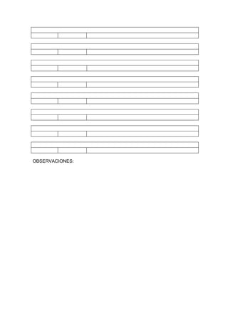 OBSERVACIONES:
 