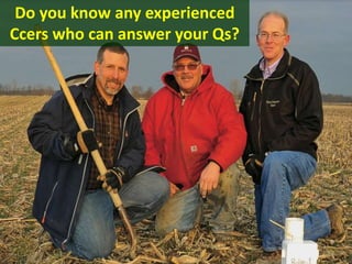 Do you know any experienced
Ccers who can answer your Qs?
 