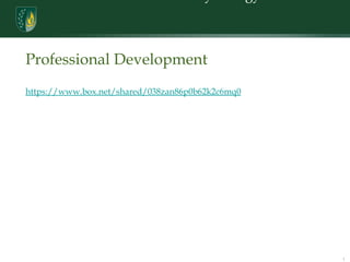 Foundations of Psychology Professional Development  https://www.box.net/shared/038zan86p0b62k2c6mq0 