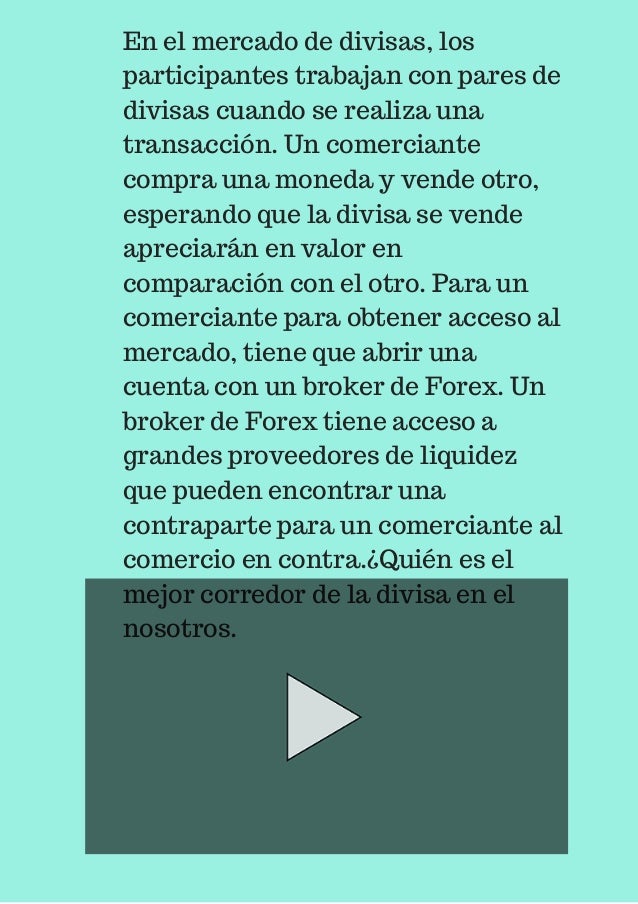 Corredores forex
