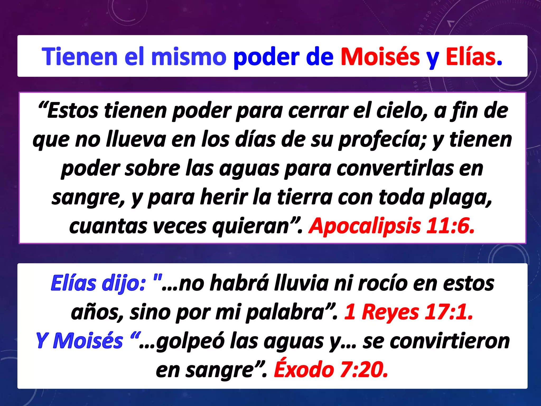 Quiénes son los dos testigos de apocalipsis 11. | PPTX
