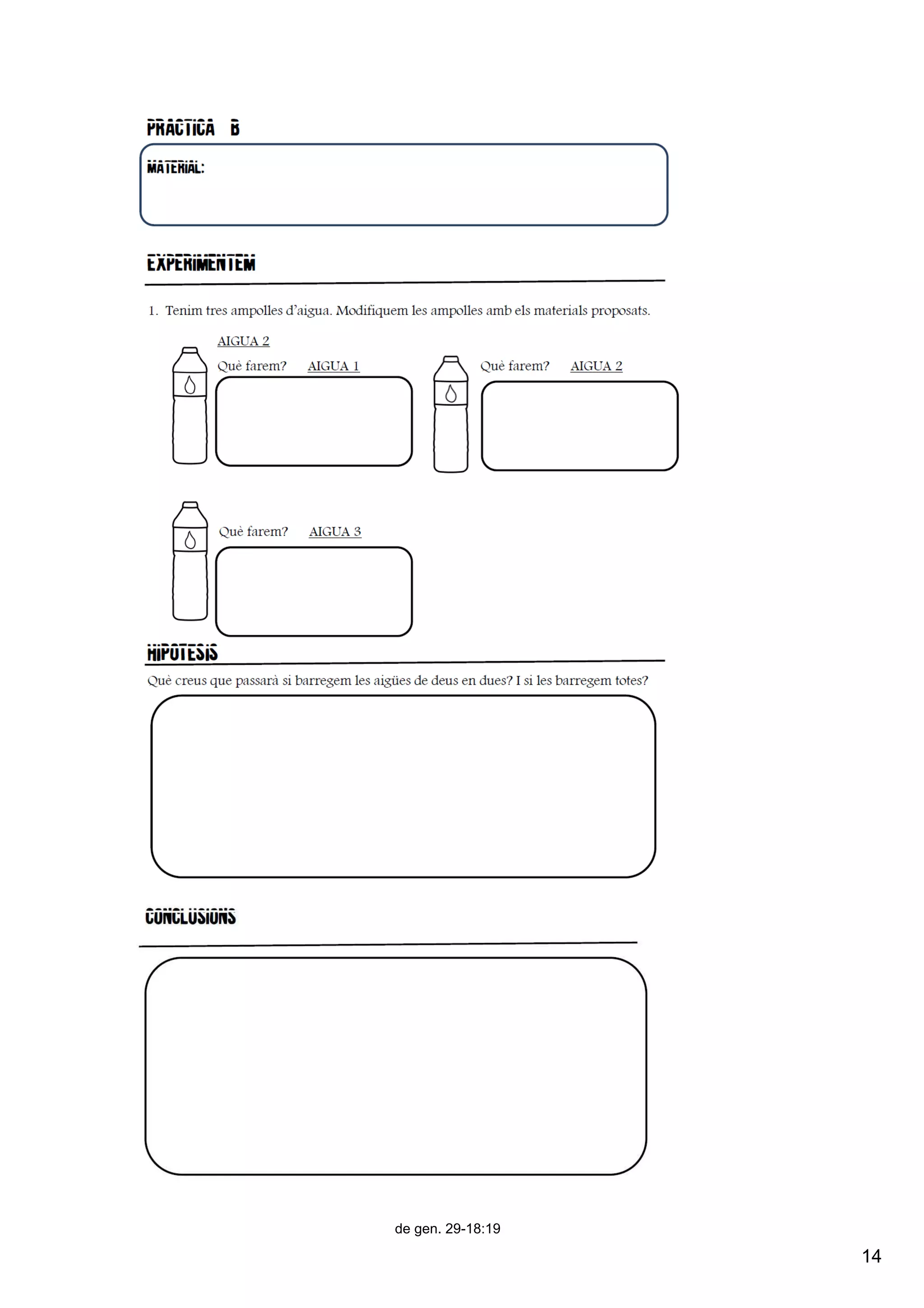 14
de gen. 29­18:19
 