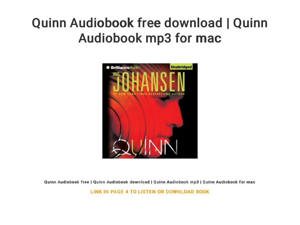 Quinn Audiobook free download Quinn Audiobook mp3 for mac