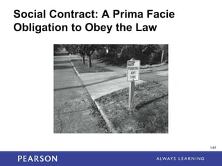 1-87
Social Contract: A Prima Facie
Obligation to Obey the Law
1-87
 