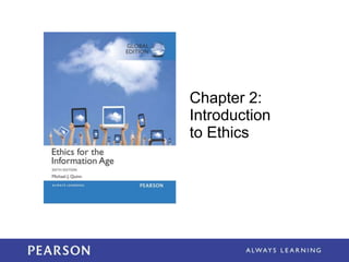 Chapter 2:
Introduction
to Ethics
 