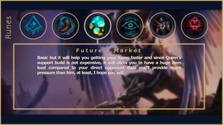 Basic but it will help you getting your items faster and since Quinn’s
support build is not expensive, it will allow you t...