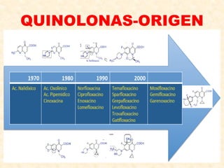 QUINOLONAS-ORIGEN
 