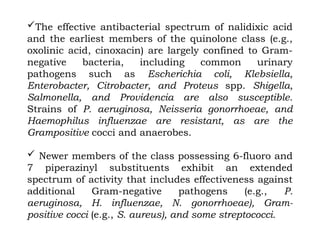 SAR AND MOA OF QUINOLONE ANTIBACTERIAL AGENTS.ppt