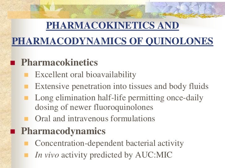 QUINOLONES IN CARTIs