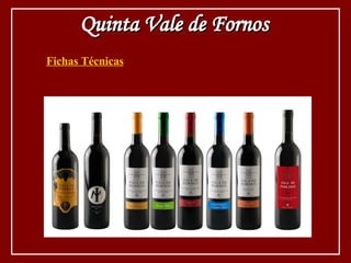 Fichas Técnicas Quinta Vale de Fornos 