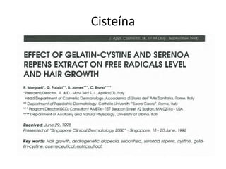 Cisteína
 