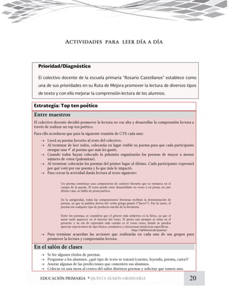 20EDUCACIÓN PRIMARIA * QUINTA SESIÓN ORDINARIA











 