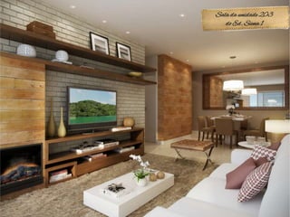 Sala da unidade 203
   do Ed. Siena 1
 