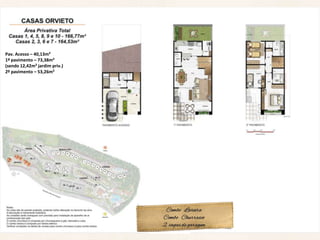 Pav. Acesso – 40,13m²
1º pavimento – 73,38m²
(sendo 12,42m² jardim priv.)
2º pavimento – 53,26m²




                                Combo Lareira
                               Combo Churrasco
                               2 vagas de garagem
 