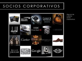 Algunos de nuestros socios corporativos 