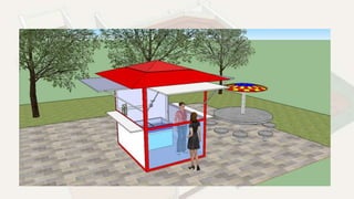 Quiosque paleta mexicana