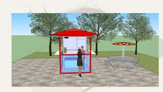 Quiosque paleta mexicana