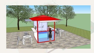 Quiosque paleta mexicana