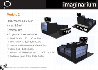 Modelo 1 Dimensões: 3,5 x 2,5m