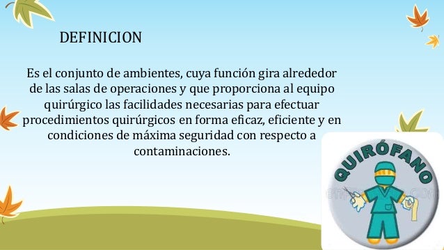 DEFINICION DE QUIROFANO DOWNLOAD DEFINICION DE QUIROFANO DOWNLOAD