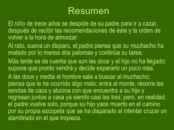 pic El Hijo De Horacio Quiroga Resumen quiroga el hijo
