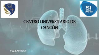 CENTRO UNIVERSITARIO DE
CANCÚN
YUZ BAUTISTA
 