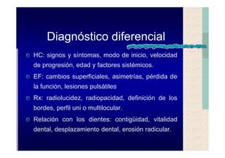 Quistes de la region maxilofacial