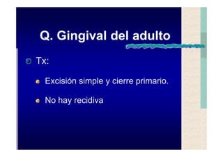 Quistes de la region maxilofacial